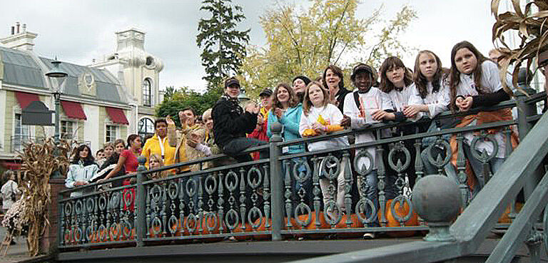 Mädchen im Europapark Rust